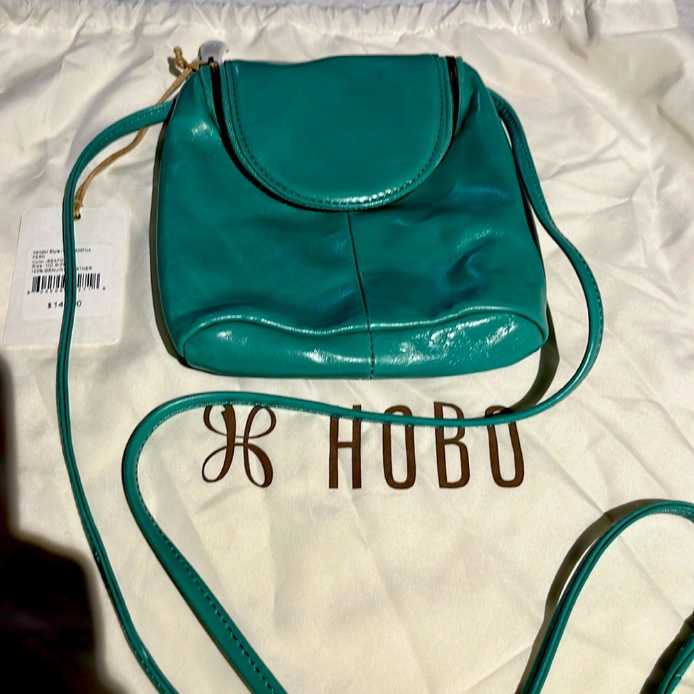 HOBO Teal Crossbody Bag